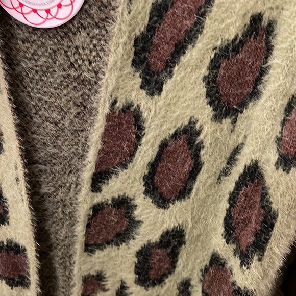 Super soft leopard long cardigan - Picture 3 of 4